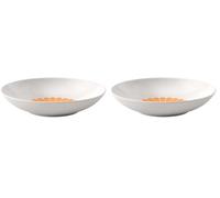 Villeroy & Boch - Fleur soleil piatto da pasta giallo, lavabile in lavastoviglie, utilizzabile in microonde, ciotola pasta, tagliatelle, insalate, piatto fondo, da pasta, arancione Porcellana Premium