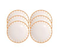 Villeroy & Boch - Fleur soleil - Set di 6 piatti da dessert, piatti piccoli per colazione, dessert e snack, piatti da torta, lavabili in lavastoviglie e a prova di microonde, porcellana premium