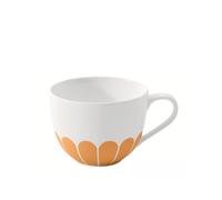 Villeroy & Boch Tazza da caffè Fleur Soleil 0,16 L gialla, lavabile in lavastoviglie, microonde