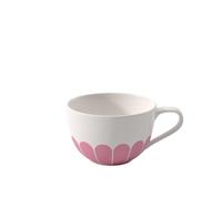 Villeroy & Boch - Fleur tazza da cappuccino, dimensioni: ca. 14,5 × 11 × 7 cm, viola, lavabile in lavastoviglie e utilizzabile nel microonde, decorazione floreale, in porcellana Premium