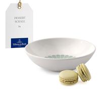 Villeroy & Boch - Fleur vert coppetta per dessert verde, lavabile in lavastoviglie, utilizzabile nel microonde, ciotola dessert, ciotola piccola dessert, ciotola motivo floreale, Porcellana Premium