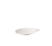 Villeroy & Boch Flow Piattino, 21 x 18 cm, Porcellana Premium, Bianco