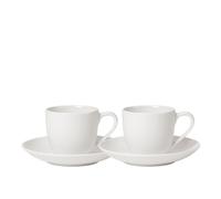 Villeroy & Boch Per Me Weiß Espresso-Set 2 Persone 4-tlg