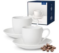 Villeroy & Boch Per Me Weiß Espresso-Set 2 Persone 4-tlg