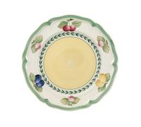 Villeroy & Boch French Garden Fleurence Piatto Rotondo da Colazione, in Porcellana Premium con Motivi di Frutta Estiva, Stile Country, 21 cm