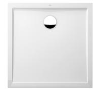 Villeroy & Boch Futurion Flat - Piatto doccia, 900x900 mm, Quaryl, bianco alpino UDQ0900FFL1V-01
