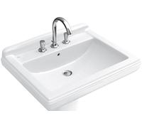 Villeroy & Boch Hommage lavabo 75x58 cm rettangolare a parete-da mobile bianco 7101A1R1