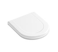 Sedile WC Villeroy e Boch Hommage 8809S1, bianco, cerniere in acciaio inox