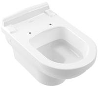 Villeroy & Boch Hommage WC à chasse d'eau profonde, suspendu, pour réservoir de chasse encastré, sortie horizontale, 370x600x410mm, 6661B0R1, 6661B0R1, Colorazione: Ceramica Bianco AlpinoPlus
