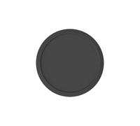 Villeroy & Boch - Iconic Piatto da portata, piatto da portata in porcellana premium in nero vivace, adatto per lavastoviglie, 24 cm