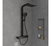 Villeroy & Boch Infinity Showers colonna doccia con termostatico, TVS110004000K5, Infinity Showers nero opaco [Rubinetteria Bagno > Colonne Doccia]