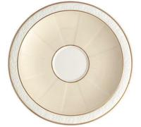 Villeroy & Boch Ivoire Piatto Tazza Caffe/Te, 16 cm, Porcellana Bone China, Multicolore, 17.5x16.9x7.5 cm