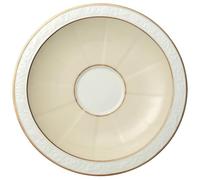 Villeroy & Boch Ivoire Piatto Tazza Caffe/Te, 16 cm, Porcellana Bone China, Multicolore, 17.5x16.9x7.5 cm