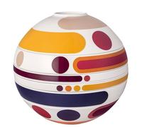 Villeroy & Boch - La Boule Miami, set di stoviglie in porcellana, set di 7 pezzi per due persone, porcellana Premium, lavabile in lavastoviglie, utilizzabile nel microonde, multicolore