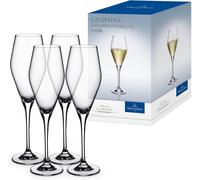 Villeroy & Boch La Divina Flute da Champagne Vetro Set 4-tlg. 260 ML / H: 25,2