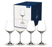 Villeroy & Boch - La Divina Bicchiere Da Vino Bianco Set di 4 Trasparente, Lavabile in Lavastoviglie, Bicchieri Design, Calice Vino Bianco, Cristallo