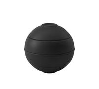 Villeroy & Boch - La petite Boule black, set di stoviglie in porcellana, set di ciotole, 5 pezzi Set da portata, Ø 14 cm, lavabile in lavastoviglie, utilizzabile nel microonde, nero