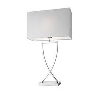 Villeroy & Boch Toulouse Lampada da tavolo, cromo, 69 cm