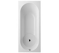 Villeroy & Boch Libra baignoire rectangulaire, pieds de baignoire inclus, 1800x800x490mm, blanc alpin, UBQ180LIB2V-01, UBQ180LIB2V-01
