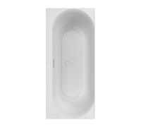 Villeroy & Boch Loop & Friends Duo vasca da bagno rettangolare, da incasso, UBA180LOF2V-RW, Loop & Friends stone white [Vasche da Bagno > Vasche da Bagno Rettangolari]