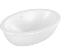 Villeroy & Boch Loop & Friends lavabo 56x38 cm ovale sottopiano bianco 4A5500RW