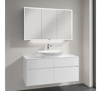 Villeroy & Boch Loop & Friends lavabo con mobile Embrace, con armadietto a specchio My View Now, 4A450101+A95700DH+A4551200, My View Now Loop & Friends; Embrace; My View Now [Mobili da Bagno > Set Mob