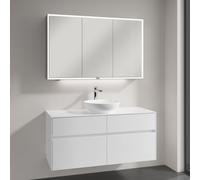 Villeroy & Boch Loop & Friends lavabo con mobile Embrace, con armadietto a specchio My View Now, 4A4600R1+A95700DH+A4551200, My View Now Loop & Friends; Embrace; My View Now [Mobili da Bagno > Set Mob