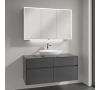 Villeroy & Boch Loop & Friends lavabo con mobile Embrace, con armadietto a specchio My View Now, 4A4700R1+A95700FP+A4551200, My View Now Loop & Friends; Embrace; My View Now [Mobili da Bagno > Set Mob
