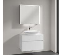 Villeroy & Boch Loop & Friends lavabo con mobile Embrace, con armadietto a specchio My View Now, 4A500001+A95500DH+A4558000, My View Now Loop & Friends; Embrace; My View Now [Mobili da Bagno > Set Mob