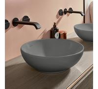Villeroy & Boch Loop & Friends lavabo da appoggio, 4A4500i4, Loop & Friends graphite [Lavabi > Lavabi da Appoggio]
