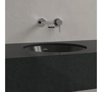 Villeroy & Boch Loop & Friends lavabo sottopiano, 4A5201R7, Loop & Friends pure black [Lavabi > Lavabi Sottopiano]