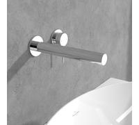 Villeroy & Boch Loop & Friends rubinetto lavabo a parete, TVZ10601000061, Loop & Friends cromo [Rubinetteria Bagno > Rubinetteria Lavabo]