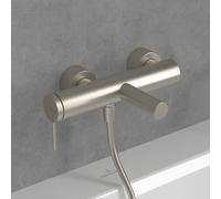 Villeroy & Boch Loop & Friends rubinetto vasca esterno, miscelatore monocomando, TVT10650115364, Loop & Friends nichel spazzolato [Rubinetteria Bagno > Rubinetteria Vasca]