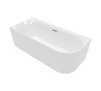 Villeroy & Boch Loop & Friends vasca da bagno ad angolo, con pannello laterale, UBA170LOF9CL00V-01, Loop & Friends bianco [Vasche da Bagno > Vasche da Bagno ad Angolo]