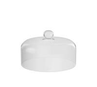 Villeroy & Boch - Manufacture cloche 25,5 cm trasparente, lavabile in lavastoviglie, utilizzabile nel microonde, cloche per formaggi, campana formaggi, antipasti, salumi, vetro borosilicato