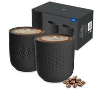 Villeroy & Boch Manufacture Collier Noir Tazza Set 2-tlg