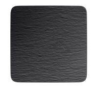 Villeroy & Boch, Manufacture Rock, Piatto Portata Quadrato 32,5cm, Porcellana