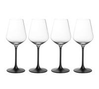 Villeroy & Boch, Manufacture Rock, Calice Vino Rosso set 4 pezzi, Cristallo-Vetr