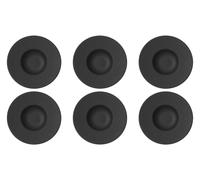 Villeroy & Boch Manufacture Rock 6er Set Piatto Pasta Nero D.28cm Porcellana