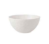 Villeroy & Boch Manufacture Rock Bianco Ciotola Da Insalata 24 Cm