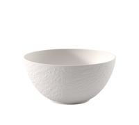 Villeroy & Boch Ciotola da insalata Manufacture Rock 24 cm – bianco, porcellana Premium