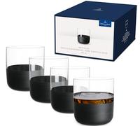 Villeroy & Boch - Bicchierino da shot/acquavite, set 4 pz Manufacture Rock 1 pieces unisex