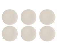 Villeroy & Boch Manufacture Rock Blanc 6er Set Universalteller Coupe Bianco (D)