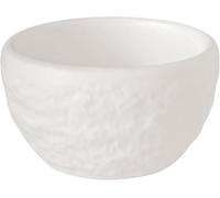 Villeroy & Boch - Manufacture Rock blanc portauovo, bianco, lavabile in lavastoviglie, look ardesia opaco, design moderno, utilizzabile come bicchiere per shot/bicchierino, porcellana Premium