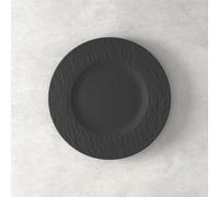 Villeroy & Boch 10-4239-2640-6 Manufacture Rock - Piatto da colazione, in porcellana, 22 cm, colore: Nero