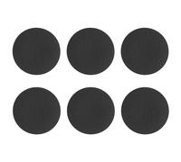 VILLEROY & BOCH Manufacture Rock Nero Set 6 Pezzi Piatto Pizza 32cm Porcellana