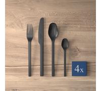 Villeroy & Boch - Manufacture Rock - Set Posate 16 pezzi x 4 persone