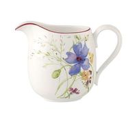 Villeroy & Boch - bricchetto Latte Mariefleur Basic, bricco Latte Bello e Pratico, Decoro Floreale, Bianco/colorato, Lavabile in lavastoviglie, 300 ml