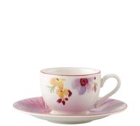 Villeroy & Boch, Mariefleur Basic, Tazza Caffè Espresso con piatto, Porcellana