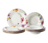 VILLEROY & BOCH Mariefleur Servizio Tavola Piatti 12 Pezzi 6x Piatto Fondo 6x Pi